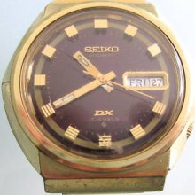 Vintage Seiko Dx Watch Ref 6106-7639 Japan