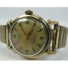 Vtg 1950s Mens Bulova Gold Filled L3 Selfwinding Watch Wristwatch Runs