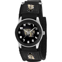 Wake Forest Demon Deacons Black Rookie Kids Watch