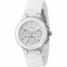 Watch Dkny Donna Karan Sport Casual Ny4912 WomenÂ´s White