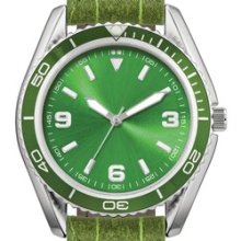 WC5220 -- Unisex Watch Green Green