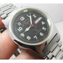 West End Watch Sowar Military Automatic Eta Movement 18