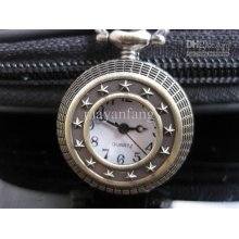 Wholesale 3pcs/lot Mix Quartz Pocket Watches Necklace Watch Design U