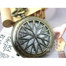 Wholesale Restores Copper Retro Windows Classical Pocket Watch Neckl