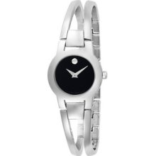 Women Movado 604759 Amorosa Stainless Steel