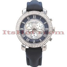 Womens Diamond Benny and Company Watch 1.9ct Navy