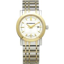 Women's Heritage Two Tone Stainless Steel Case and Bracelet White Dial