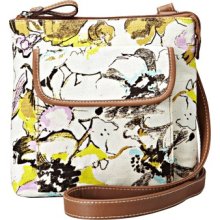 Zip Organizer Crossbody Handbag