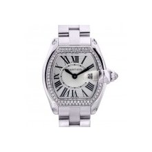 18k White Gold Ladies Cartier Roadster 2723 Watch