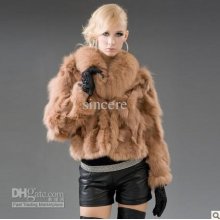 2013 The Latest Popular Style Hair The Fox Fur Coat Full Coat Woman