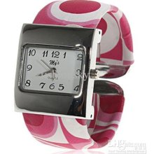 3 Colors Fashionable Feminine Quartz Bracelet Wrist Watch With 12 Ar