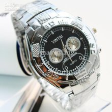 3pcs/lot Men's Wonderful Wrist Quartz Watch Watches With Titanium St