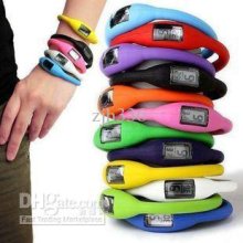 5 Pieces Luxury Unisex Wrist Anion Dive Colorful Candy Color Jelly W