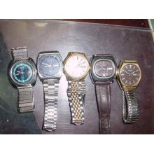 5 Vintage Seiko Watches