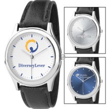 50 Pcs - Logo imprinted - Unisex Round Watch