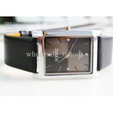 50pcs/lots Fashion Trend Man's Leather Quartz Wrist Watch Shipping