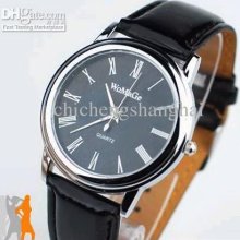 50pcs New Leather Quartz Watch Quartz Analogue Watch Wrist Watch Spo