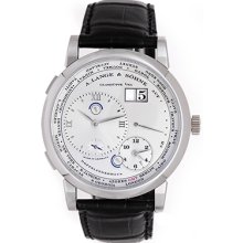 A. Lange & Sohne Lange 1 Time zone Men's Platinum Watch 116.025