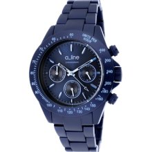 a_line Watches Women's Amore Chronograph Navy Blue Dial Navy Blue Alum