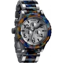 A037-2116 Nixon Ladies 42-20 Chrono Watercolour Acetate Watch