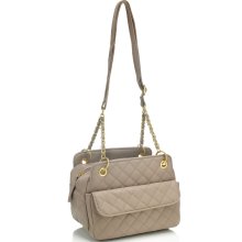 Accessorize Dorian Across Body Bag Taupe One Size