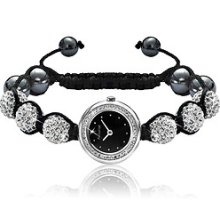 Accurist Lb461bb Ladies Bracelet Watch With Beads 3 Year Warranty Uk Seller