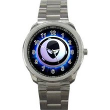 Alienware Unisex Silver-Tone Sports Metal Watch 08