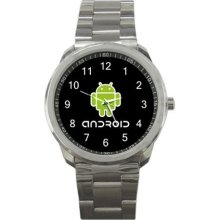 Android Sport Metal Watch Iw467 - Stainless Steel - Gray