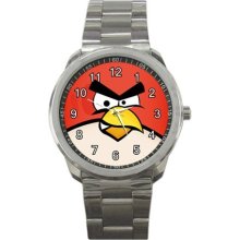 Angry Birds Sport Metal Watch IwB323 - Metal - Gray - cartoon