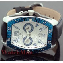 Aqua Master Men's Swiss Diamond Watch 0.50ct W315-7