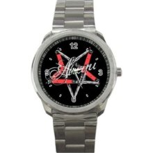 Atreyu Logo Hardrock Music Unisex Sport Metal Watch