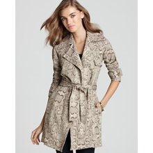 Bailey 44 Trench Coat - Leopard Print