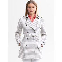 Banana Republic Striped Trench