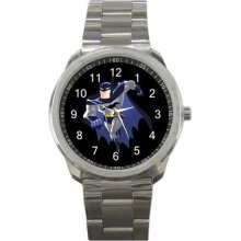 Batman Sport Metal Watch IwB193 - Stainless Steel - Gray - cartoon