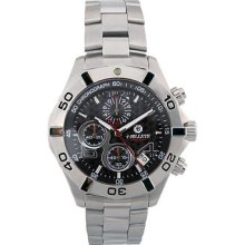 Bilette Men's Stainless Steel Chronograph Watch