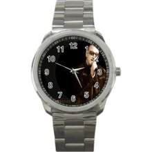 Bono U2 Post Punk Alternative Rock World Music Unisex Sport Metal Watch