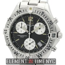 Breitling Aeromarine Colt Chronograph Quartz 38mm Black Dial