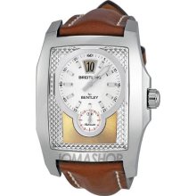 Breitling Bentley Flying B Automatic Jumping Hour Silver Dial Men ...