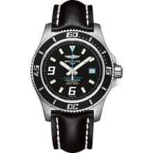 Breitling Superocean 44 Leather Strap A1739102/BA79-leather-black-tang