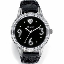 Brighton Viejo Watch Silver-Black