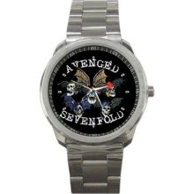 Bsw004 A7x Avenged Sevenfold Unisex Sport Metal Watch Hobby Great Gift