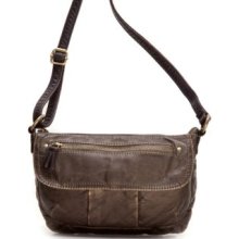 Bueno Golden Brown East/West Flap Organizer Crossbody