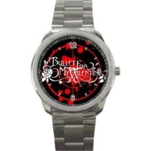 Bullet For My Valentine Music Unisex Sport Metal Watch