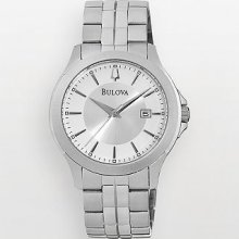 Bulova 96b167 Stainless Steel Mens Quartz Watch