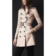 Burberry Cotton Sateen Trench Coat