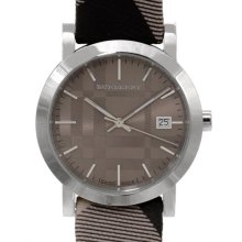 Burberry Heritage Check-Etched Men's Watch, 9/10 Condition