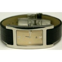 Burberry Women's Black Leather Watch Bu10514