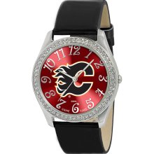 Calgary Flames Glitz Blk Watch