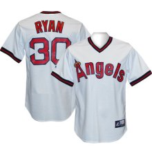 California Angels Nolan Ryan Cooperstown Throwback Jersey