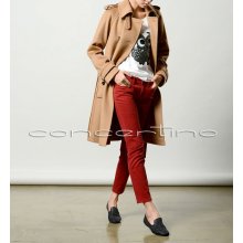 Camel Wool coat Long Coat Winter coat Military style Double breasted Coat/Jacket for Womens